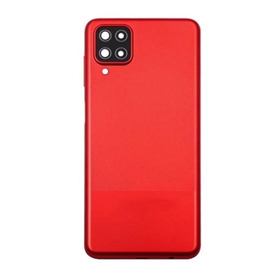 Back Cover+Camera Lens Samsung Galaxy A12/A125 Red